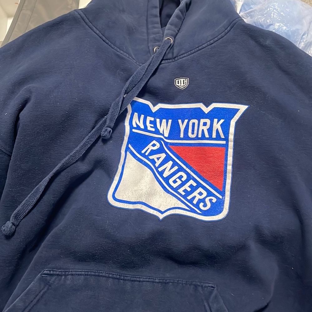 XL New York Rangers hoodie